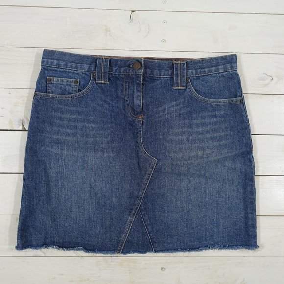 J Crew Denim Jean Skirt - Picture 2 of 6